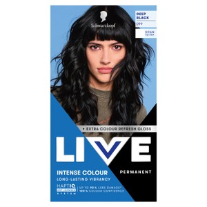Schwarzkopf Live Intense Colour 099 Deep Black Permanent Hair Dye