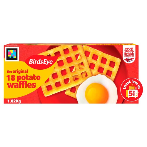 Birds Eye 18 Potato Waffles