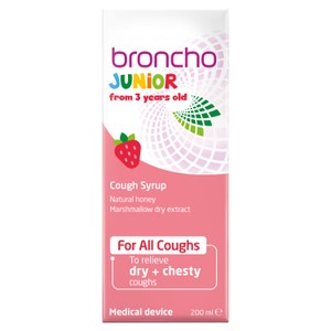 Bronchostop Junior 3+ Cough Syrup 200Ml