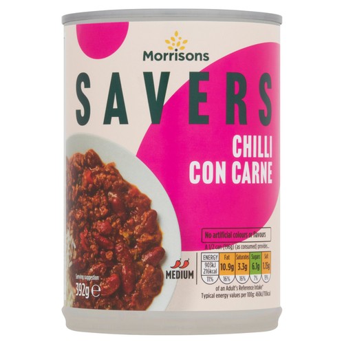 Morrisons savers chilli con carne
