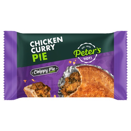 Peter's Chicken Curry Chippy Pie 230G