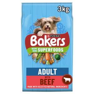 BAKERS Superfoods Chicken with Vegetables Dry Dog Food 3kg