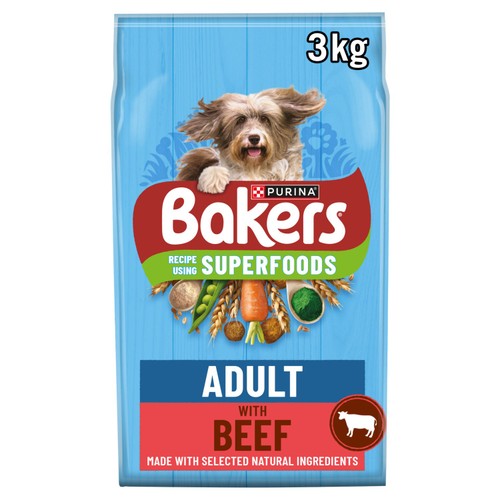 Bakers Dry Dog Food Beef & Veg