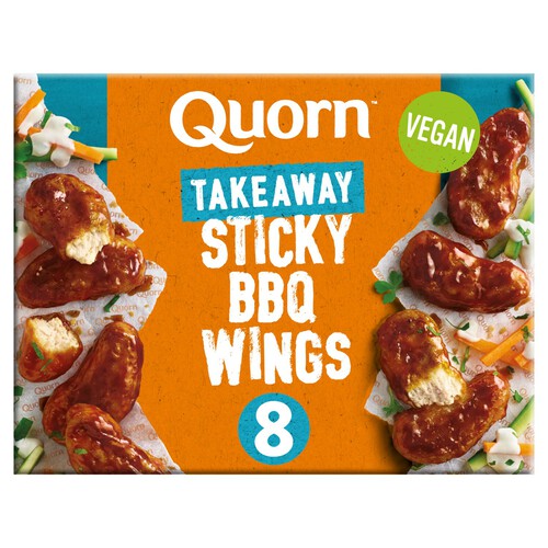 Quorn Takeaway Sticky BBQ Wings