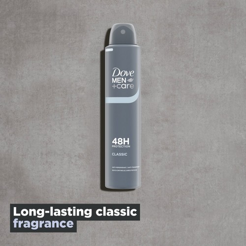 Dove Men + Care Antiperspirant Deodorant Classic Aerosol 200ml