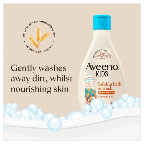 Aveeno Kids Bubble Bath & Wash 