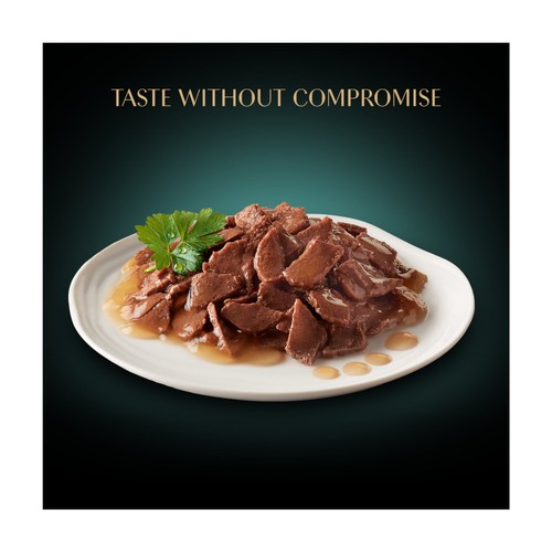 Sheba Fresh & Fine Wet Cat Food Pouches Beef & Chicken in Gravy