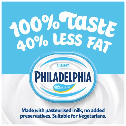 Philadelphia Light Low Fat Soft Cream Cheese 165g
