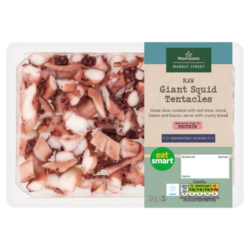 Morrisons Raw Giant Squid Tentacles 