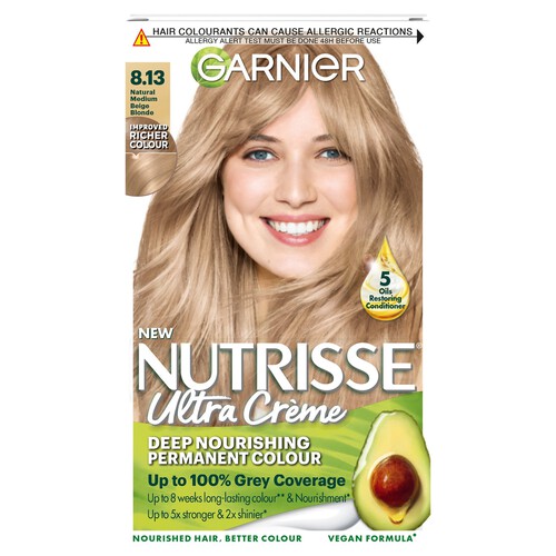 Nutrisse Natural Medium Beige Blonde 8.13