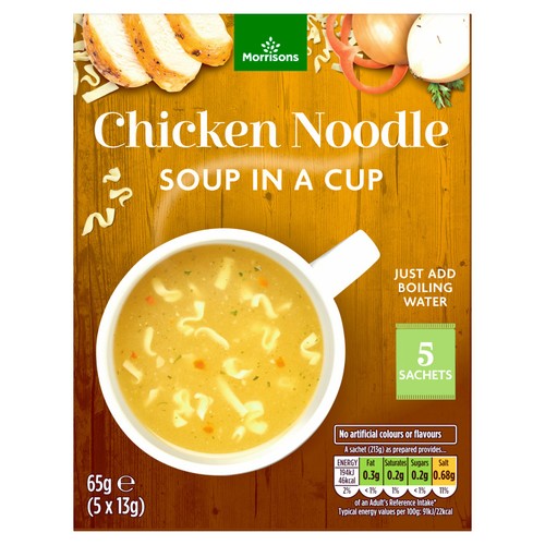 Morrisons Chicken Noodle Cup Soup 