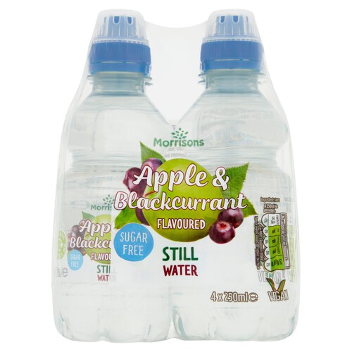 Morrisons No Added Sugar Apple & Blackcurrant Still Water 