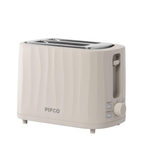 Pifco Ripple White Toaster