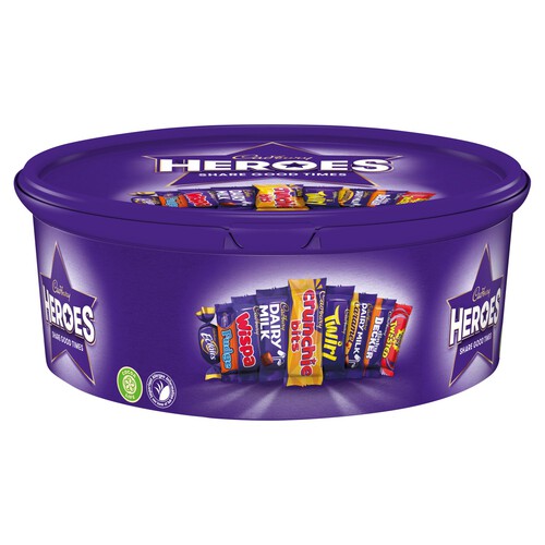 Cadbury Heroes Chocolate Tub 