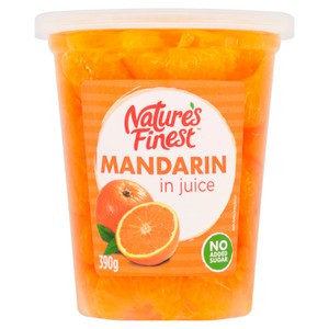 Nature's Finest Fruit Pots Mandarin in Juice