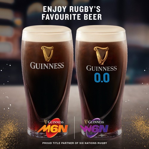 Guinness Draught Alcohol Free Stout Beer 0.0% vol Cans