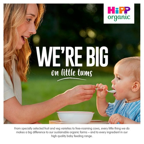 HiPP Organic Tomato & Ham Pasta Bake Baby Food Jar 7+ Months 