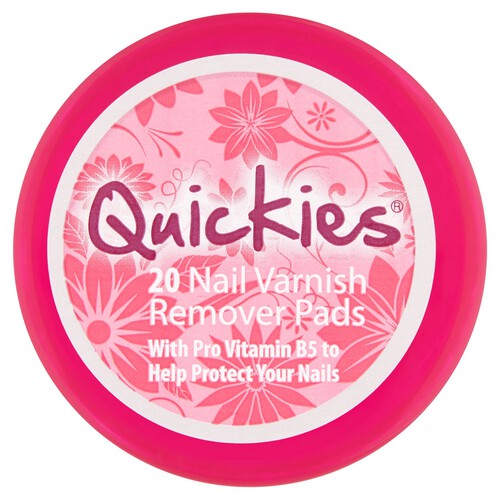 Quickies Nail Varnish Remover Pads 