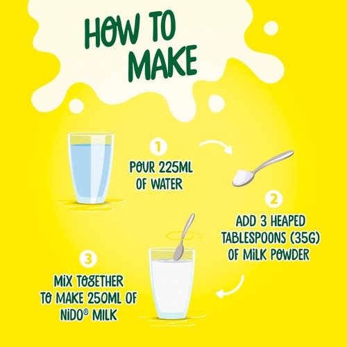 Nido Instant Full Cream Milk Powder 400g