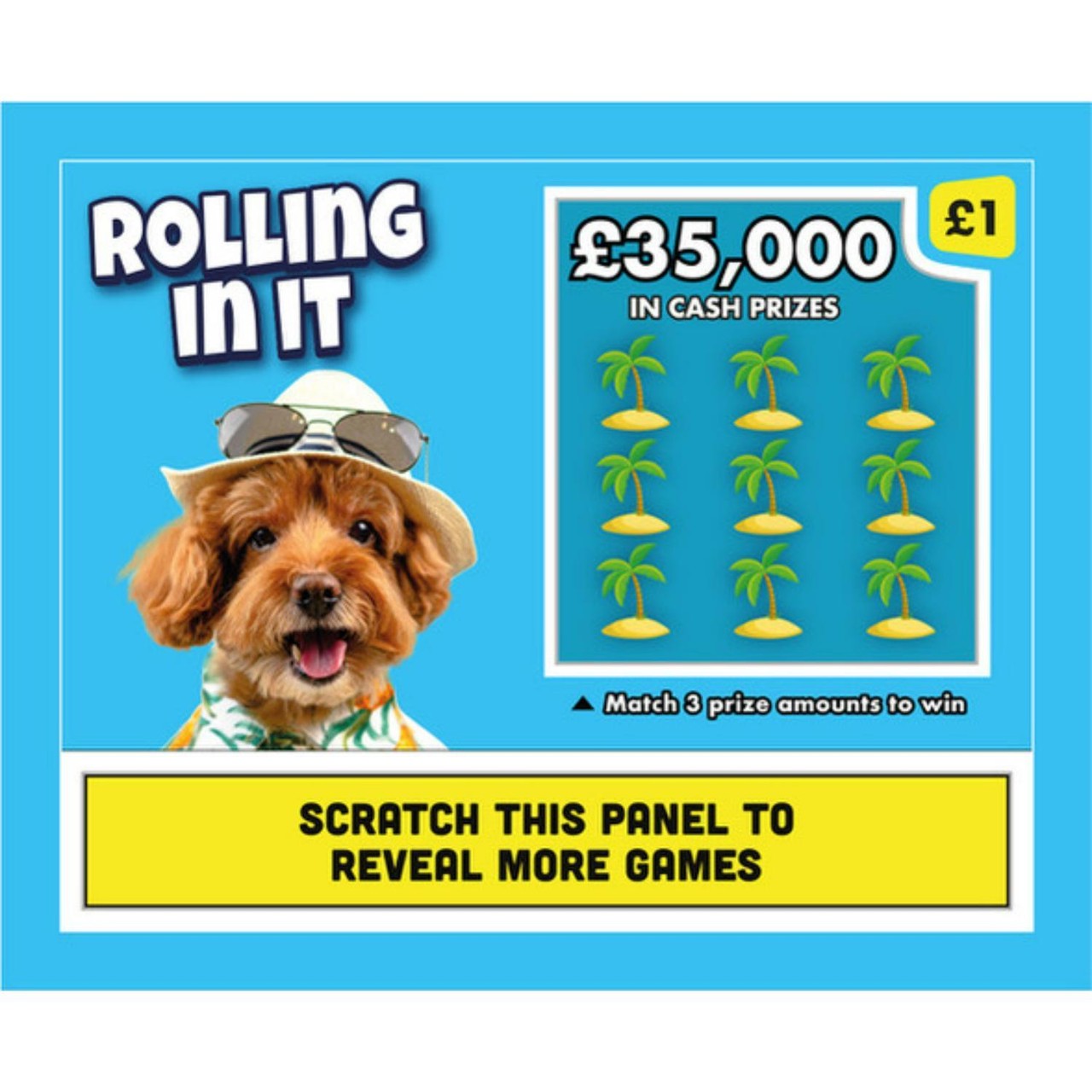 Morrisons Rolling In It Scratch Card