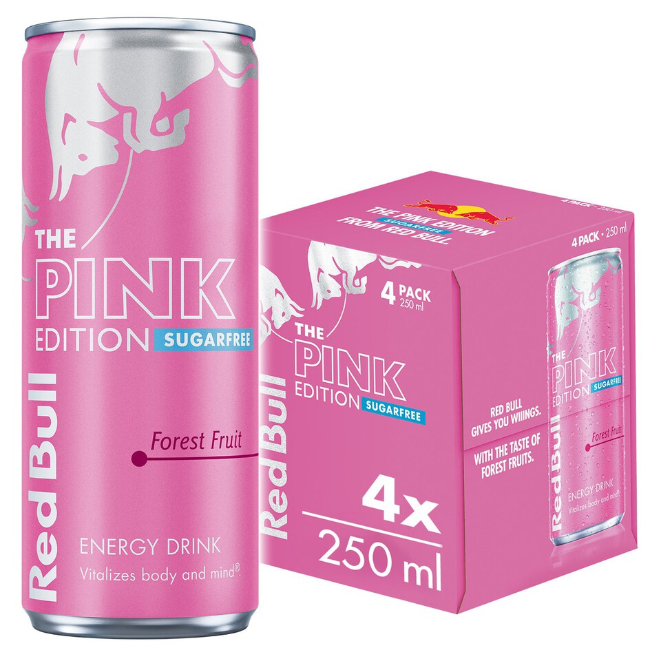 Red Bull The Pink Edition Forest Fruits Sugar Free Morrisons Online Groceries & Offers