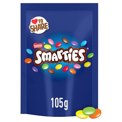 Smarties Milk Chocolate Sharing Bag 