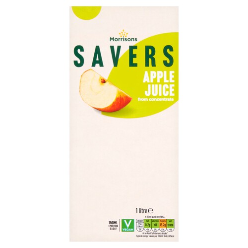 Morrisons Savers Apple Juice from Concentrate 