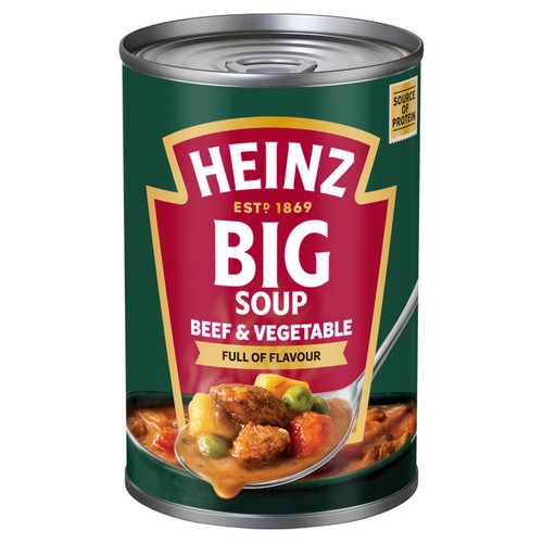 Heinz Beef & Vegetable Chunky Big Soup 