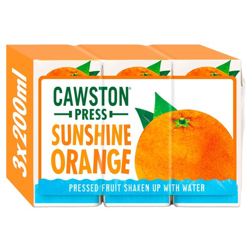 Cawston Press Orange Fruit Water 