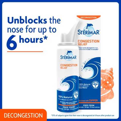 Sterimar Congestion & Cold Symptom Relief