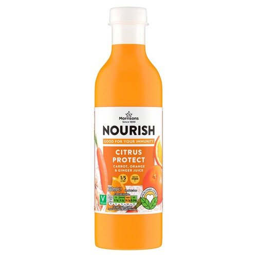 Morrisons Nourish Carrot, Orange & Ginger Juice