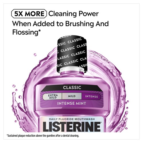 Listerine Total Care 10-in-1 Benefit Clean Mint Mouthwash 500ml
