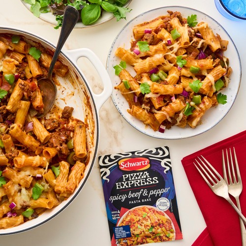 Pizza Express Spicy Beef And Pepper Pasta Bake 