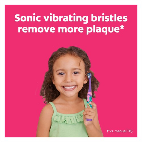 Colgate 360 Sonic Kids Barbie Battery Powered Toothbrush