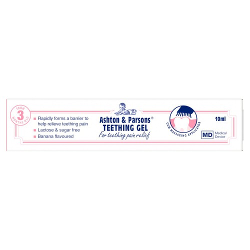 Ashton & Parsons Teething Gel 3+ Months 10Ml
