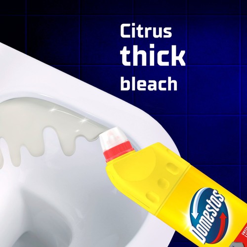 Domestos Bleach Citrus Toilet Cleaner 750ml