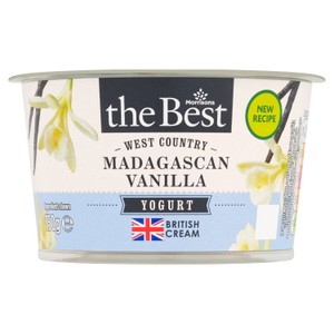 Morrisons The Best Madagascan Vanilla Yoghurt
