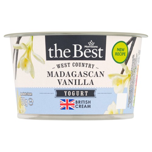 Morrisons The Best Madagascan Vanilla Yoghurt 