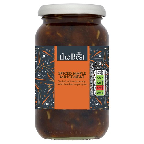 Morrisons The Best Spiced Maple Mincemeat 