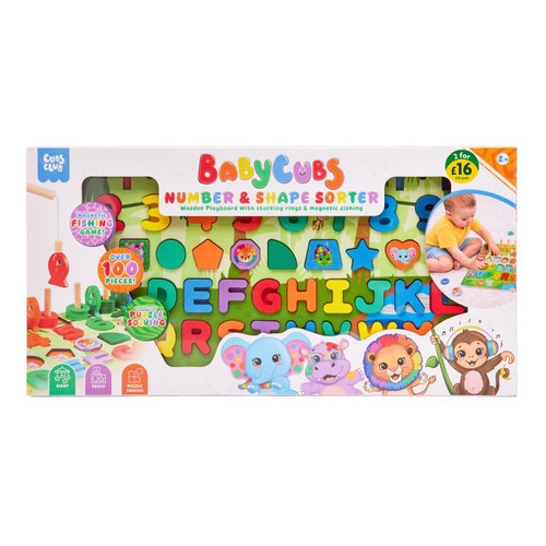 Babycubs Number & Shape Sorter
