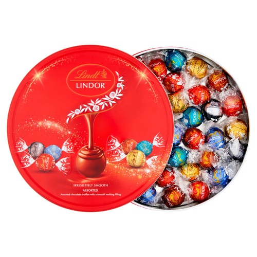 Lindt Lindor Assorted Tin 450g