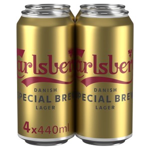 Carlsberg Special Brew Lager Beer Cans 4x440ml product image