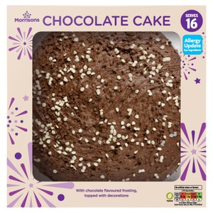 Morrisons Madeira Celebration Cake