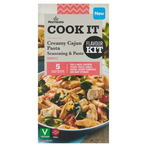 Morrisons Cajun Pasta Flavour Kit