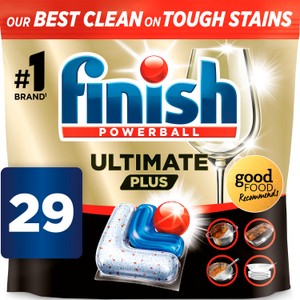 Finish Ultimate Plus Dishwashing Tablets Regular