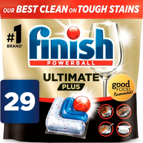 Finish Ultimate Plus Dishwashing Tablets Regular 