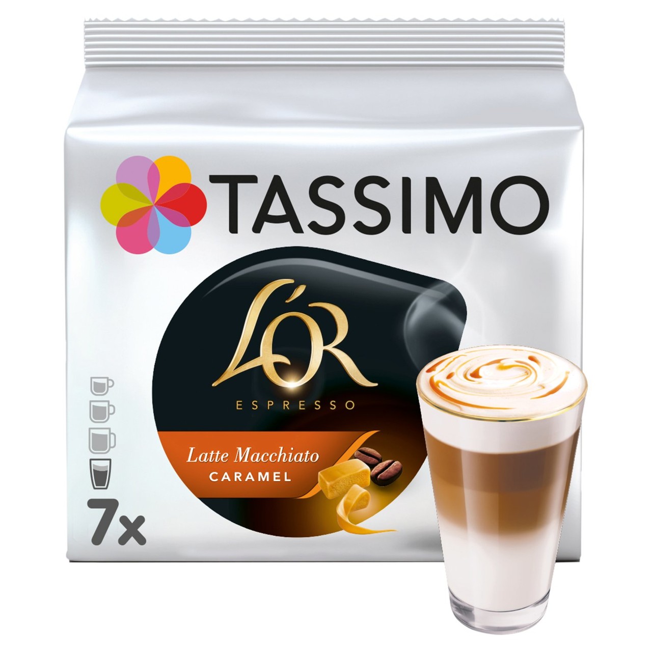 Tassimo L'OR Macchiato Caramel 7 Cups