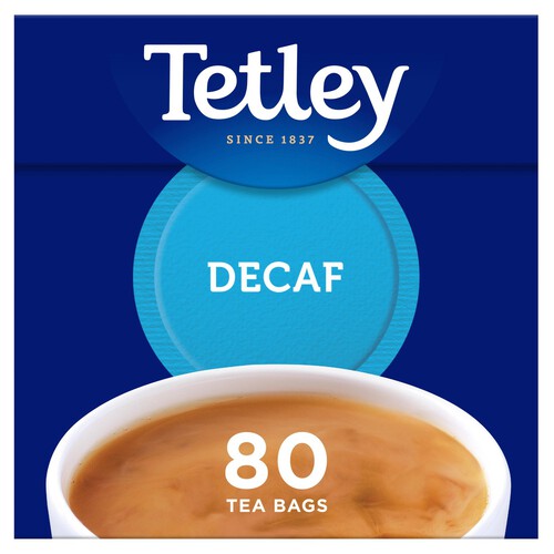 Tetley Decaf Tea Bags 80s