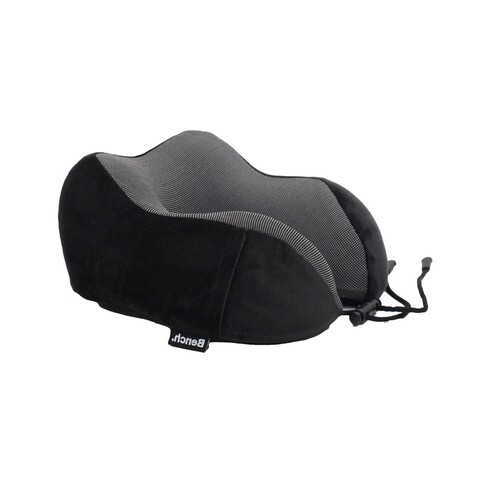 Bench Black Deluxe Memory Foam Travel Pillow