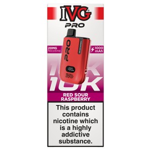 Ivg Pro 12 Starter Kit Red Sour Raspberry